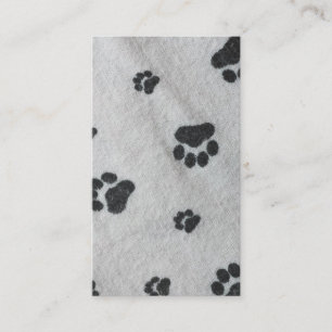 Carte De Visite Pattes noires
