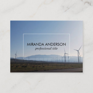 Carte De Visite Pays des moulins à vent