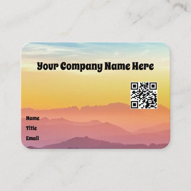 Carte De Visite Paysage (Devant)