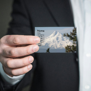 Carte De Visite Paysage du sommet du mont Hood