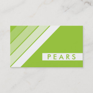 Carte De Visite PEARS rétro