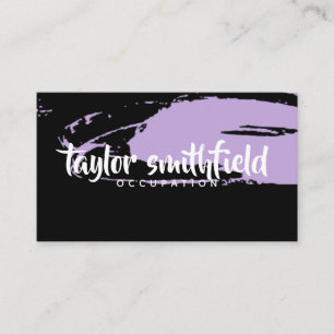 Carte De Visite peignez l'éclaboussure