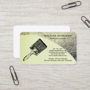 Carte De Visite Peintre