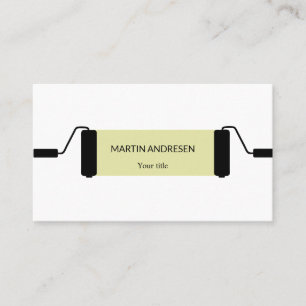 Carte De Visite Peintre