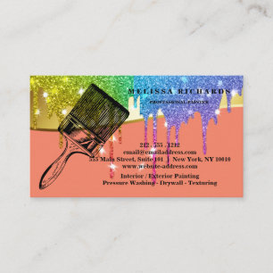 Carte de visite peintre