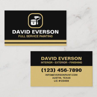 Carte De Visite Peinture de Luxe Service Complet