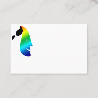 Carte De Visite Peinture de visage/carte de Facepainter Business
