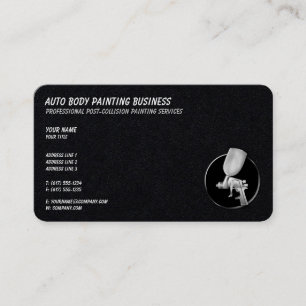 Carte De Visite Peinture du corps automatique   COOL