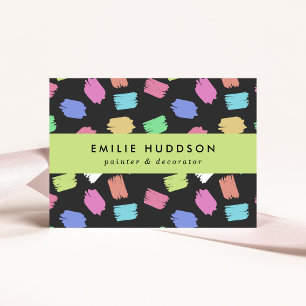 Carte De Visite Peinture, Peintre, Peinture, Décorateur