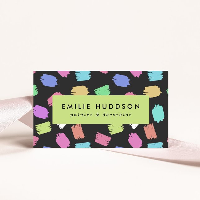 Carte De Visite Peinture, Peintre, Peinture, Décorateur (Créateur téléchargé)