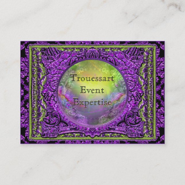 Carte De Visite Peluche de Trouessart indestructible (Devant)