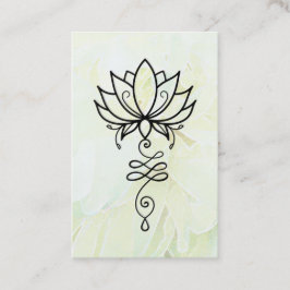 Carte De Visite *~* Peony Nirvana Géométrie Sacrée Yoga Lotus