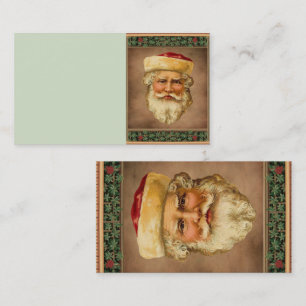 Carte De Visite Père Noël Vintage