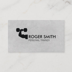 Carte De Visite Personal Trainer simple