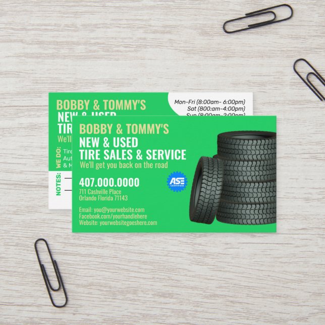 Carte de visite personnalisable des services de pn (Devant/Arrière en situation)