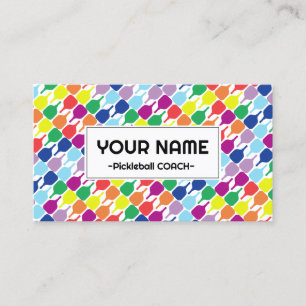Carte De Visite 💚 personnalisable 💛 💙 pagaies en diagonale