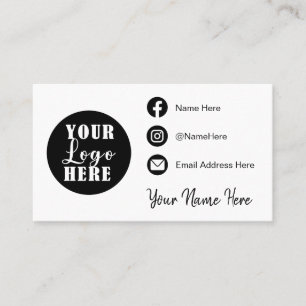 Carte de visite personnalisé - 3,5 po x 2,0 po de 