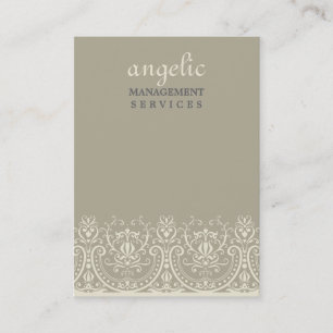 Carte de visite PERSONNALISÉ élégant finement P8
