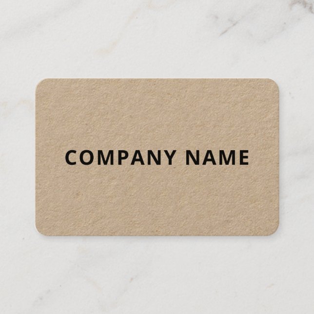 Carte De Visite Personnalisé Élégant Modèle d'entreprise moderne (Devant)