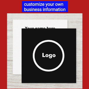 Carte de visite personnalisé élégant  Professionne