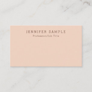 Carte De Visite Personnalisé Moderne Élégant Simple Design Mod