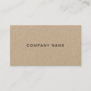 Carte De Visite Personnalisé Moderne Minimaliste Société Plain Lux