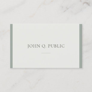 Carte De Visite Personnalisé Moderne Professionnel Élégant Design 