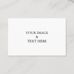 Carte De Visite Personnalisé Personnalisé Votre Propre Photo