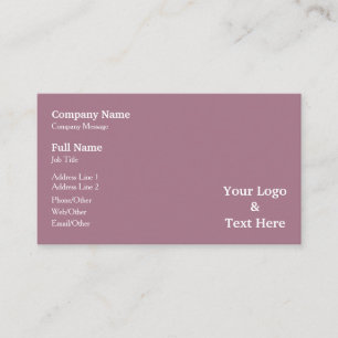 Carte De Visite Personnalisé Personnalisez votre propre logo et te