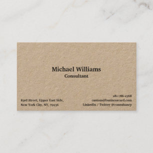 Carte De Visite Personnalisé Simple Professionnel Moderne Minimali