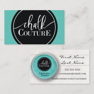 Carte de visite personnalisée Chalk Couture
