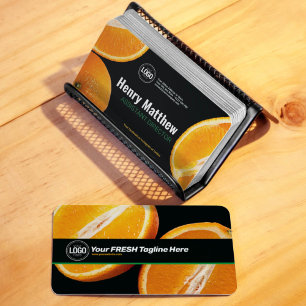 Carte De Visite Personnaliser l'entreprise Orange Company
