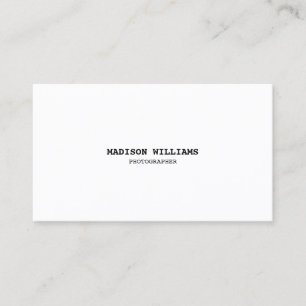 Carte De Visite Personnaliser personnalisation style machine à écr