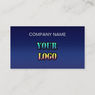 Carte De Visite Personnalisez votre logo nom d'espace de texte soc