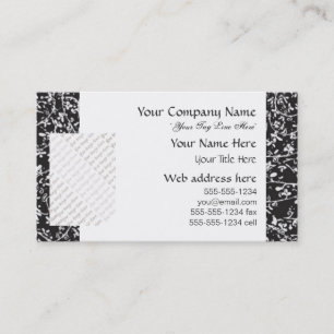 Carte De Visite Personnalité Ditsy1