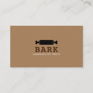 Carte De Visite Pet dog boulangerie maison de pâtisserie pour chie