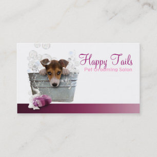 Carte De Visite Pet Grooming Salon Business card