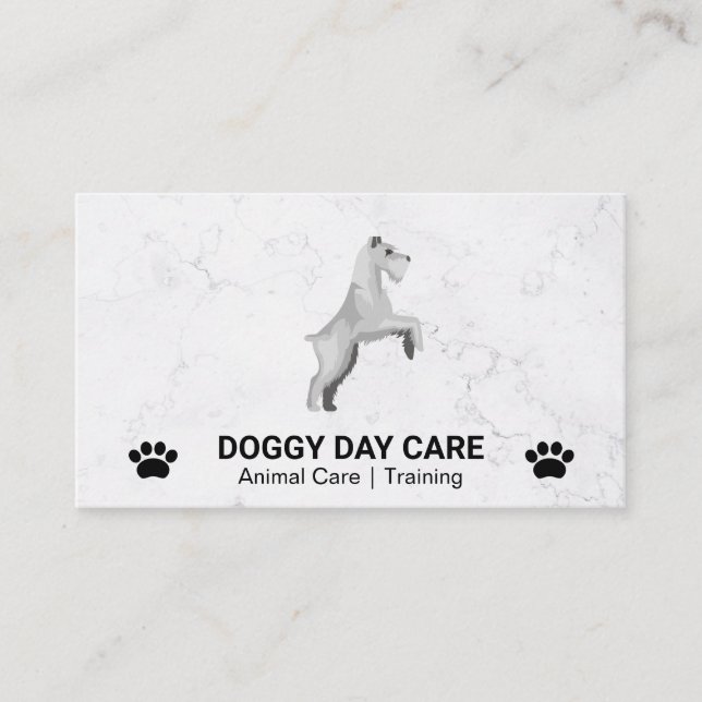 Carte De Visite Petit chien | Poches de chien | Services animaux (Devant)