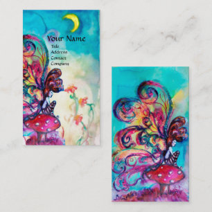 Carte De Visite Petit Elfe de Champignons