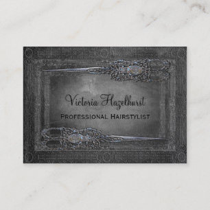 Carte De Visite Petits ciseaux de double de Londonien