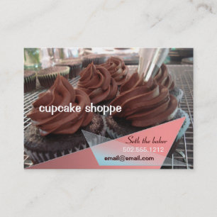 Carte De Visite petits gâteaux de chocolat