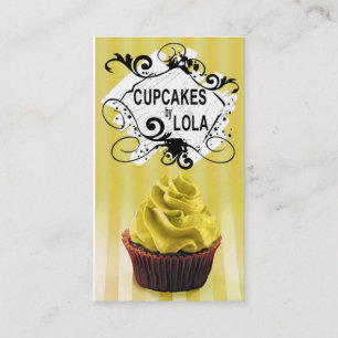 Carte De Visite Petits gâteaux délicieux - pâtisseries de desse