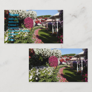Carte de visite Petunias