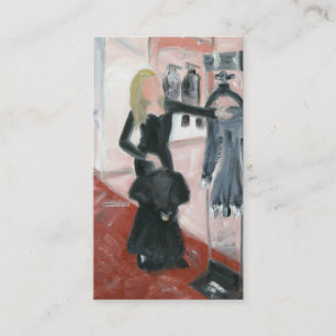 Carte De Visite Peu robes noires
