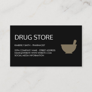 Carte de visite pharmacien