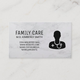 Carte De Visite Pharmacien   Médecin   Icône Docteur Médicale