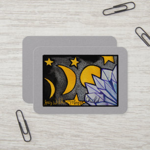 Carte De Visite Phases de lune enfant sauvage