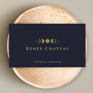 Carte De Visite Phases Lune Psychique Moyen