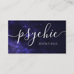 Carte De Visite Phénomène de lune Ciel céleste Psychique Moyenne S