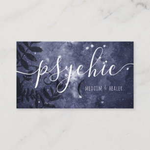 Carte De Visite Phénomène de lune Ciel céleste Psychique Moyenne S